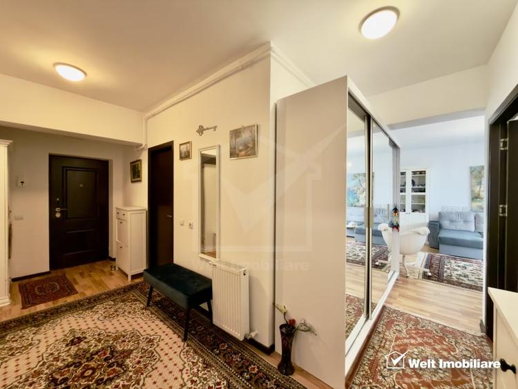 Apartament cu 2 camere semidecomandat, mobilat în Între Lacuri