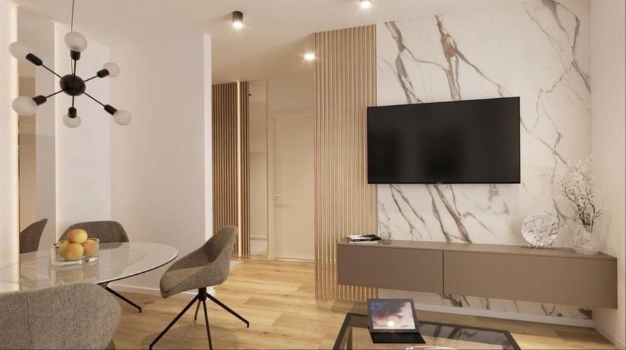 Apartament cu 2 camere în Cățelu