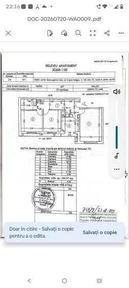 Apartament cu 3 camere decomandat în Sârbi