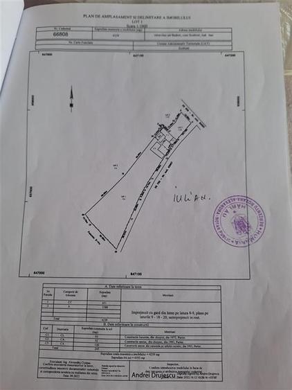 Teren Construcții intravilan de 3000 mp, în Bădeni