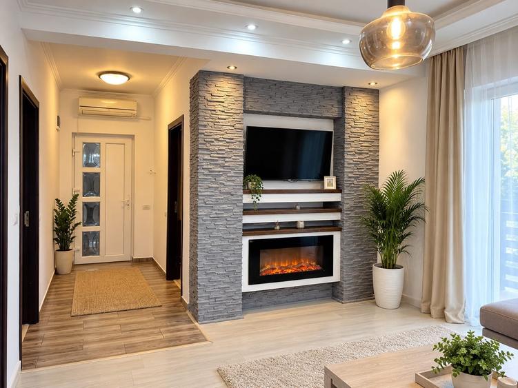 Duplex cu 4 camere cu Teren 120 Mp în Chiajna