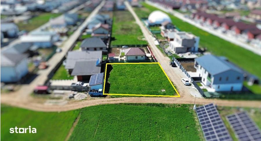 Teren de 608 mp, în Tărlungeni