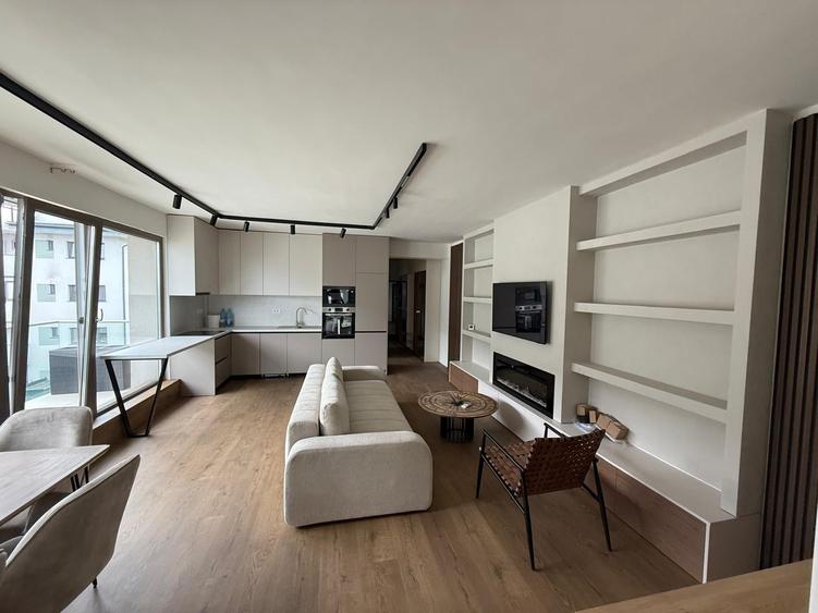Apartament de închiriat | 3 camere | 2 băi | parcare subterană | Borhanci - 2