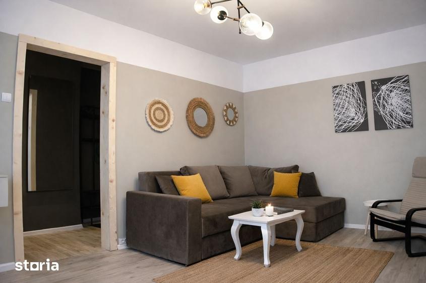 Apartament cu 2 camere, mobilat în 1 Mai
