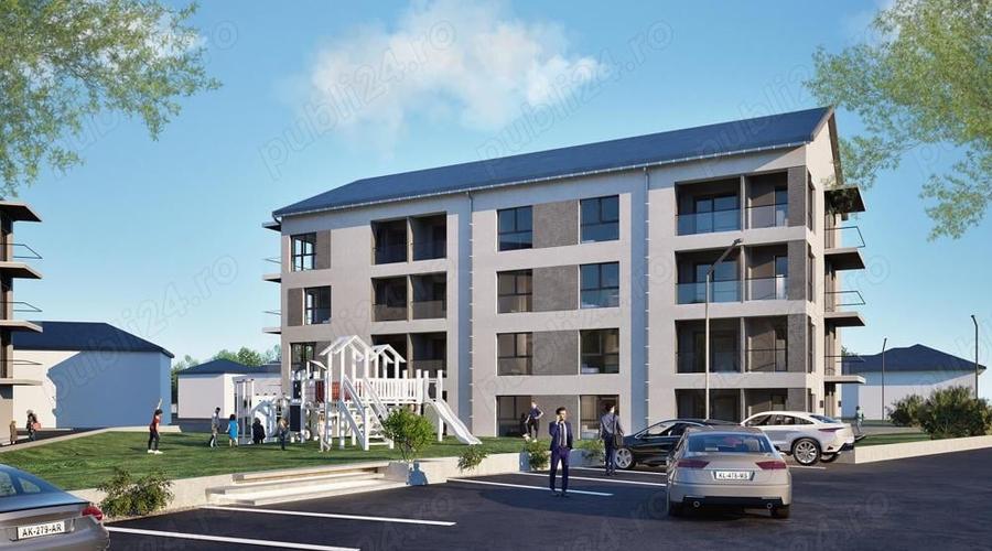 Apartament cu 2 camere decomandat în Jimbolia