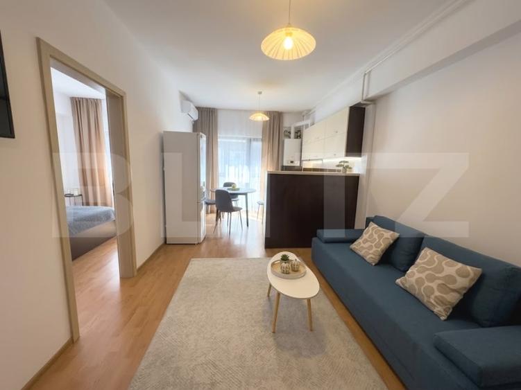 Apartament cu 2 camere semidecomandat, mobilat în Zorilor