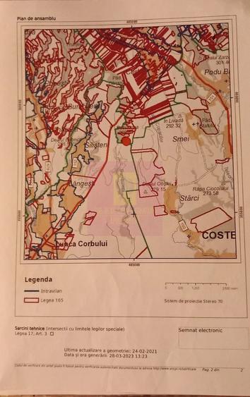 Teren de 94000 mp, în Albota