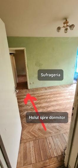 Apartament cu 2 camere semidecomandat în Iancului