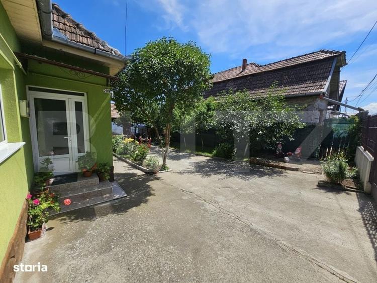 Casa renovata, 4.237mp teren intravilan, Dublu front stradal, Razboien - 1