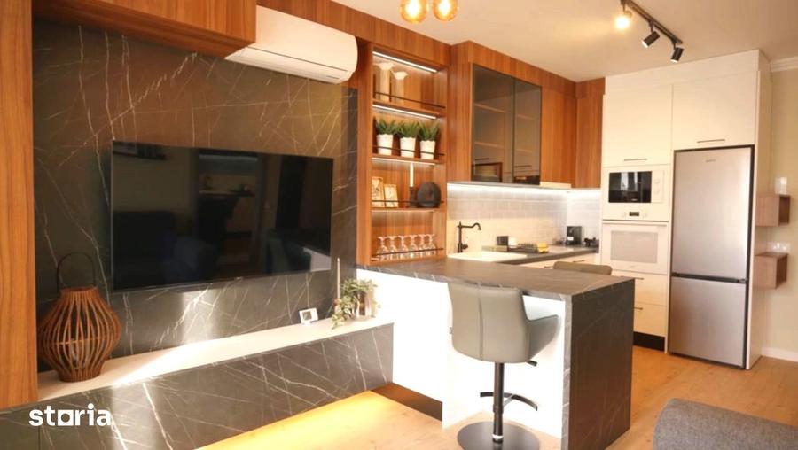 Apartament cu 2 camere, mobilat în Săsar