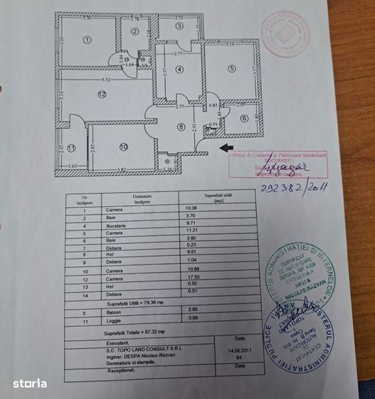 Apartament cu 4 camere în Rahova