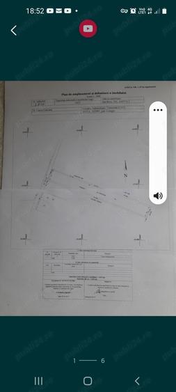 Teren de 3425 mp, în Bâcu