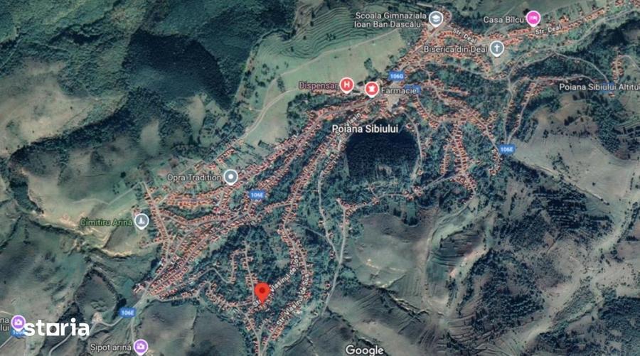 Casă cu 2 camere cu Teren 864 Mp în Central