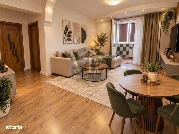 Apartament cu 3 camere decomandat în Central