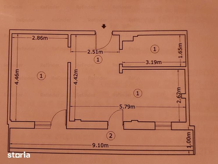 Vanzare apartament 2 camere | N Grigorescu- Trapezului | bl 2017 - 17