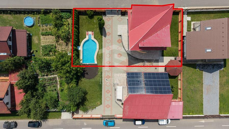 Casă individuală cu 5 camere cu Piscina în Bod