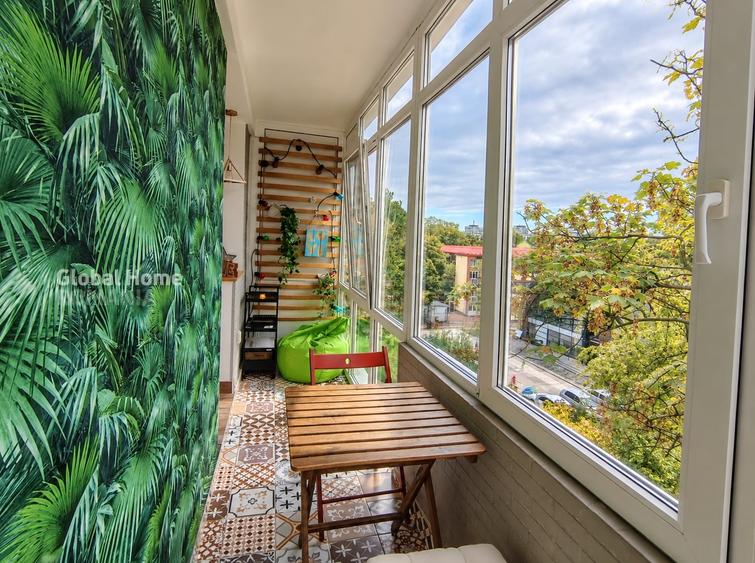 Apartament cu 2 camere semidecomandat, mobilat în Grivița
