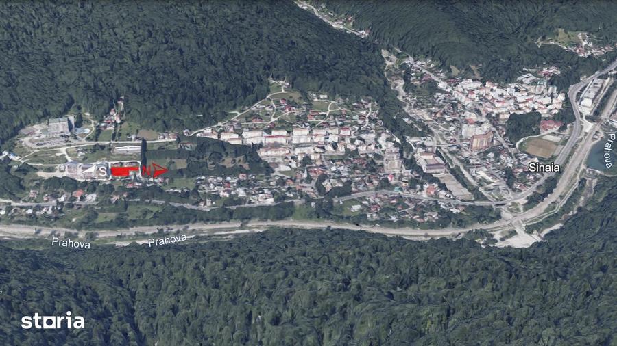 Proprietar vand Teren Intravilan Sinaia 1677mp Utilitati Fara Comision - 1