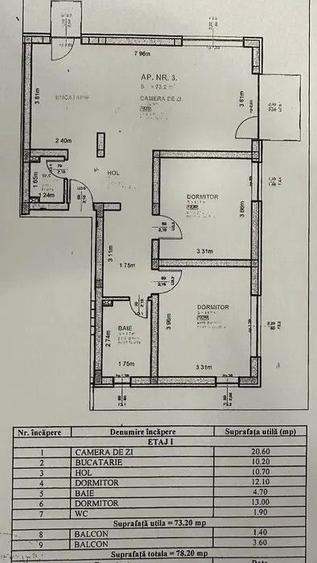 Ap. Modern 3 cam. Selimbar, COMISION 0% - 8