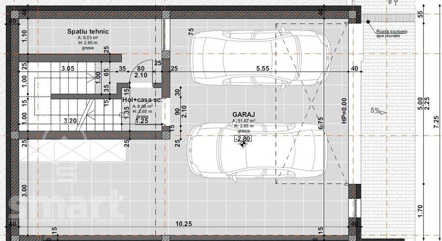 Duplex cu 4 camere cu Canalizare în Grigorescu