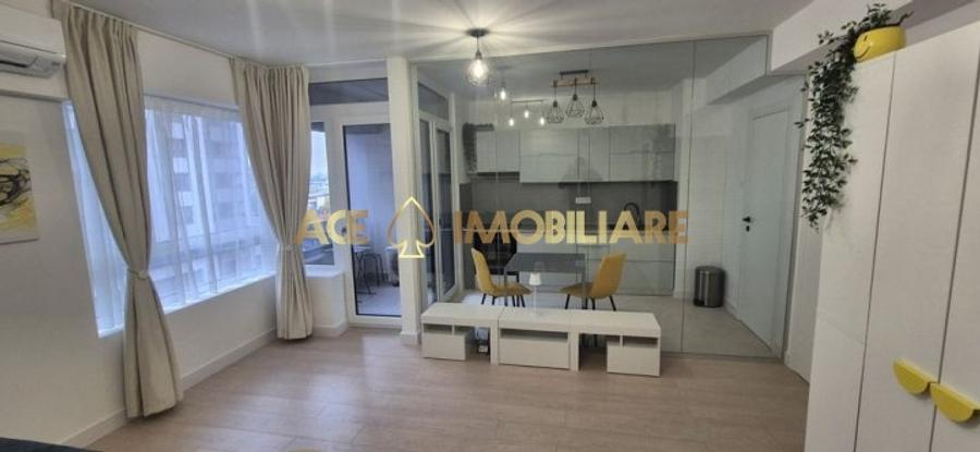 Garsonieră semidecomandată, mobilată în Jiului