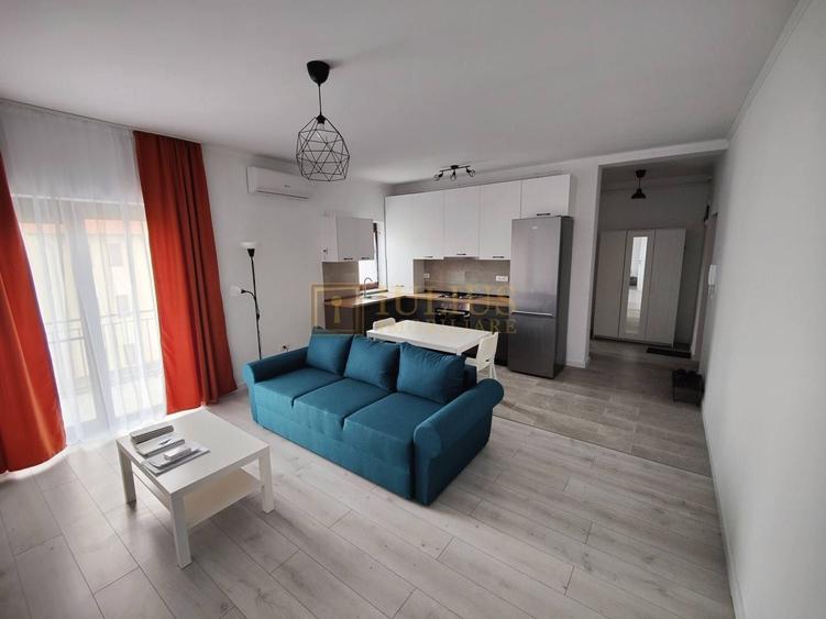 Apartament cu 2 camere semidecomandat, mobilat în Braytim