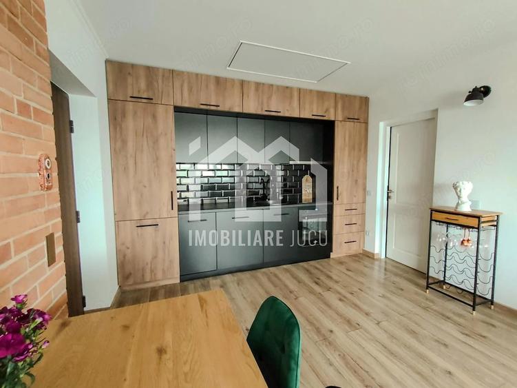 Apartament cu 2 camere semidecomandat, mobilat în Apahida
