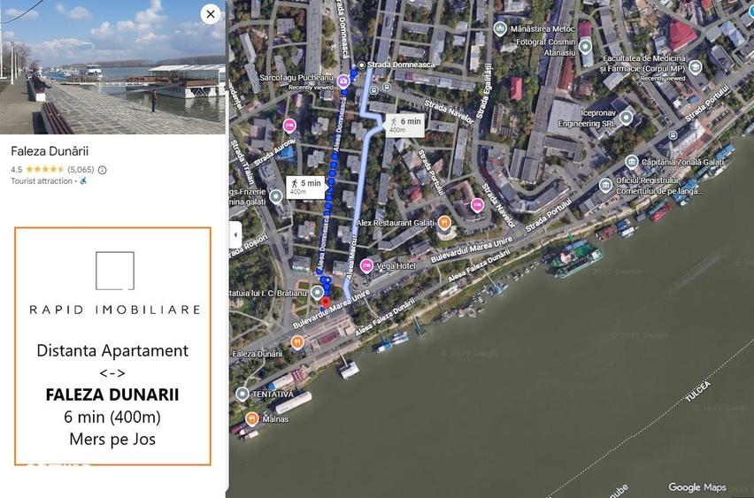 Apartament cu 2 camere decomandat în Sud