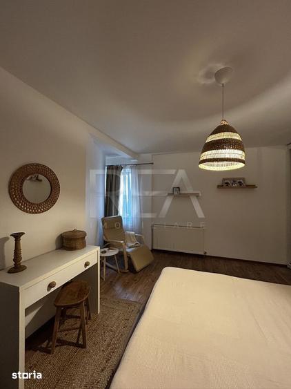 Apartament cu 3 camere, mobilat în Dămăroaia