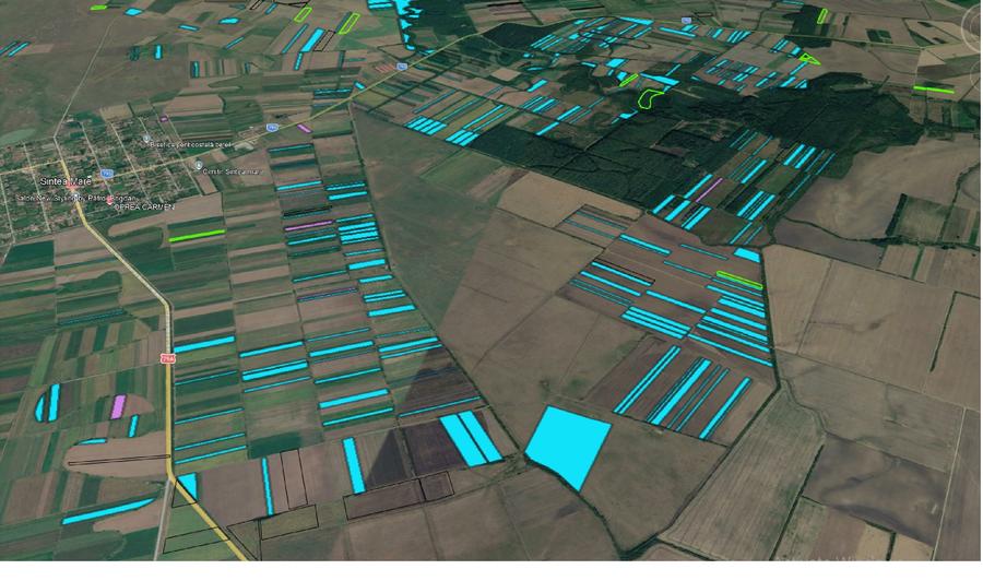 Teren agricol extravilan de 340 mp, în Sintea Mare