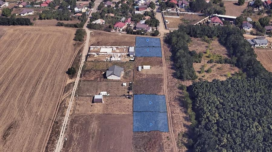 Teren de 2000 mp, în Central