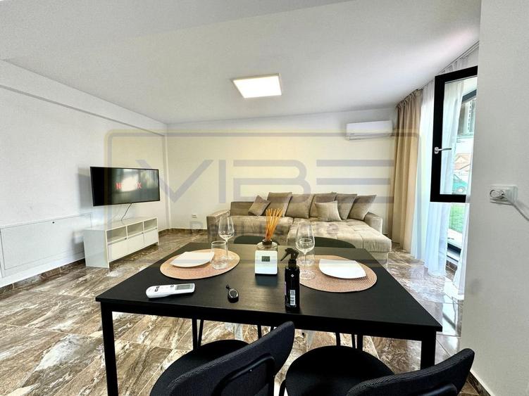 Apartament cu 2 camere semidecomandat, mobilat în Nicolina