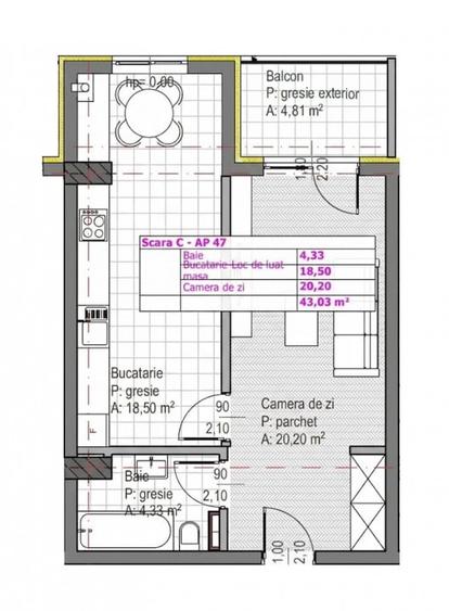 Investitie in viitor: Apartament in noul pol rezidential Sopor- Parc Gheorgheni - 1