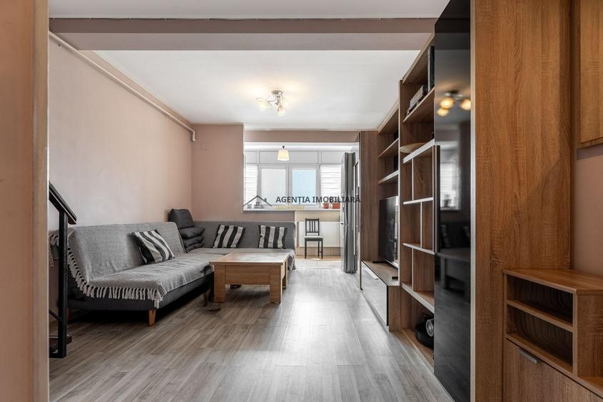 Apartament cu 2 camere, mobilat în Apărătorii Patriei