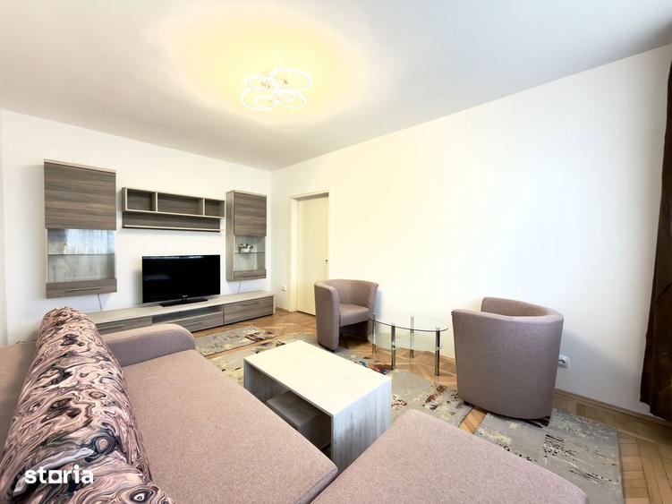 Apartament cu 2 camere, mobilat în Tei