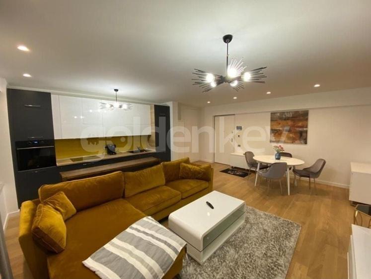 Apartament cu 3 camere decomandat, mobilat în Barbu Văcărescu