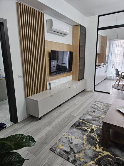 Apartament cu 2 camere semidecomandat, mobilat în Theodor Pallady