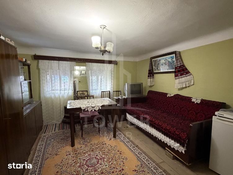 Casă cu 2 camere cu Teren 259 Mp în Central