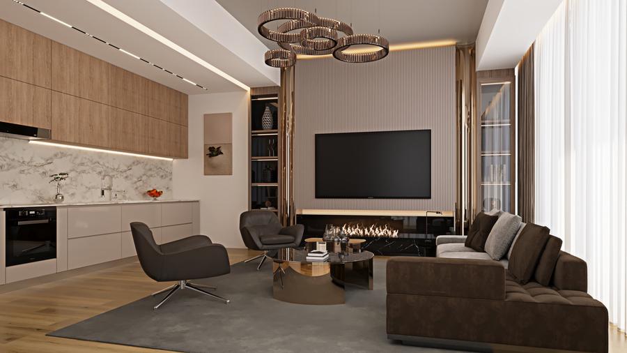 Penthouse cu 4 camere în Theodor Pallady