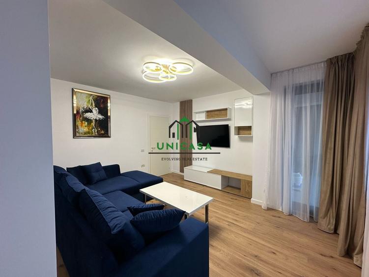 Apartament cu 2 camere decomandat, mobilat în Central
