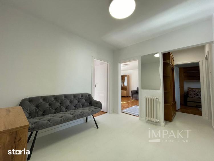 Apartament cu 3 camere decomandat, mobilat în Plopilor