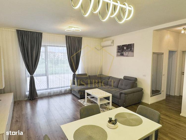 Apartament cu 2 camere mobilat la parter in Giroc zona planetelor la a - 7
