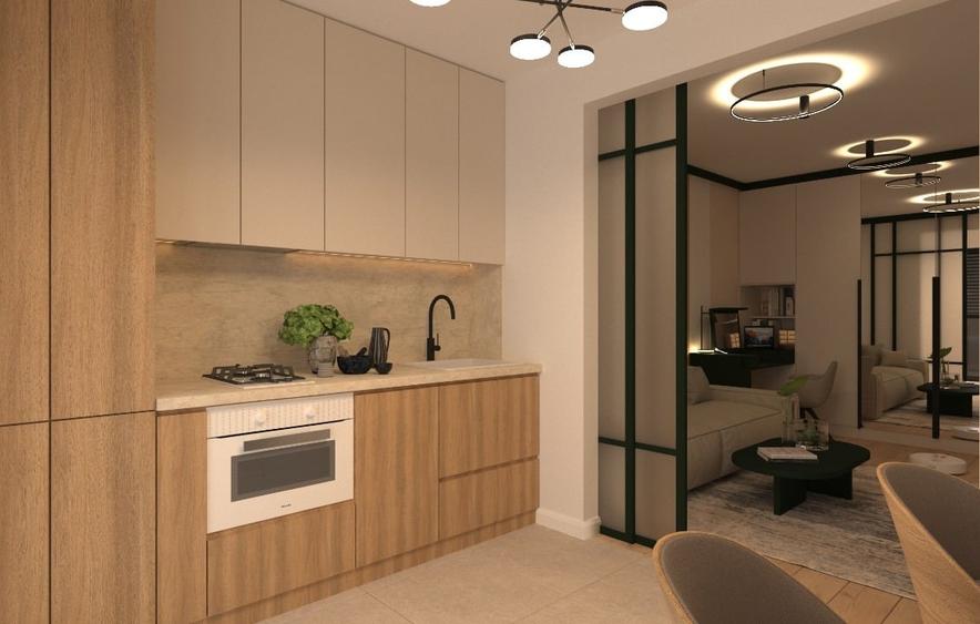 Apartament cu 2 camere semidecomandat, mobilat în Theodor Pallady