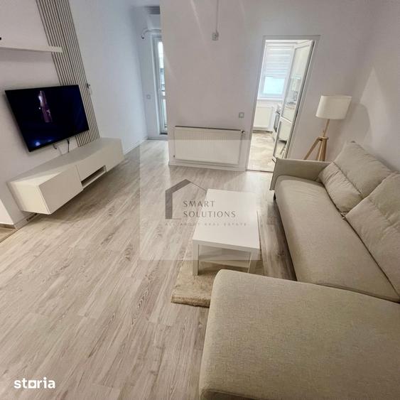 Apartament cu 2 camere semidecomandat în Chiajna