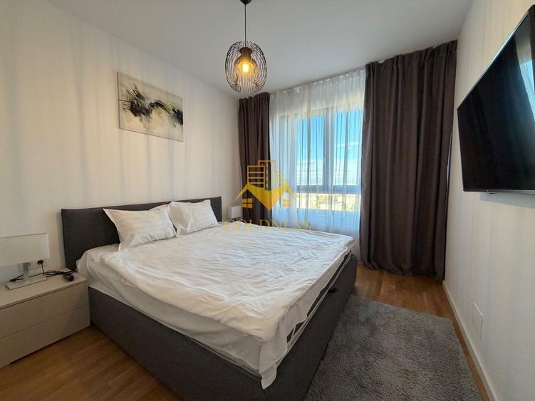 Apartament cu 2 camere semidecomandat, mobilat în Între Lacuri