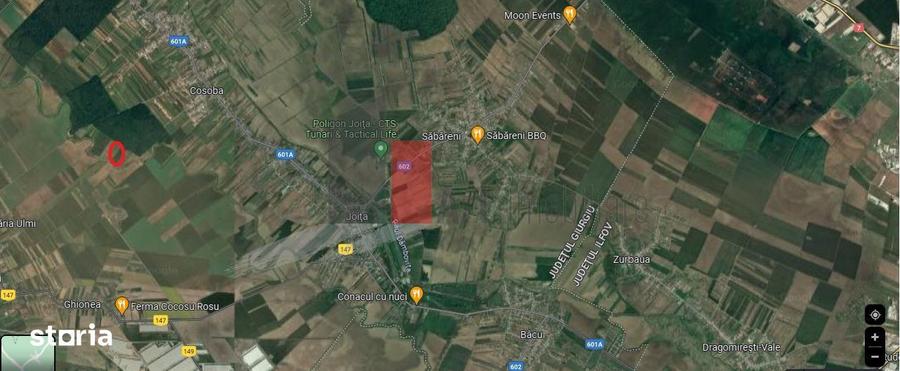 Teren de 6100 mp, în Cosoba