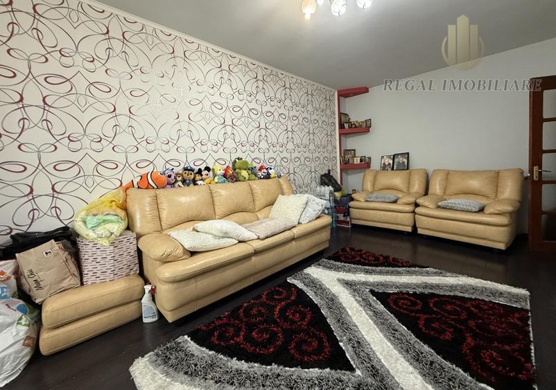 Apartament cu 3 camere decomandat, mobilat în Rahova