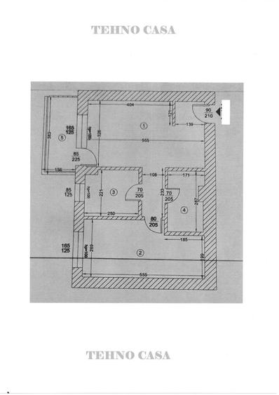 Apartament cu 2 camere decomandat, mobilat în Theodor Pallady