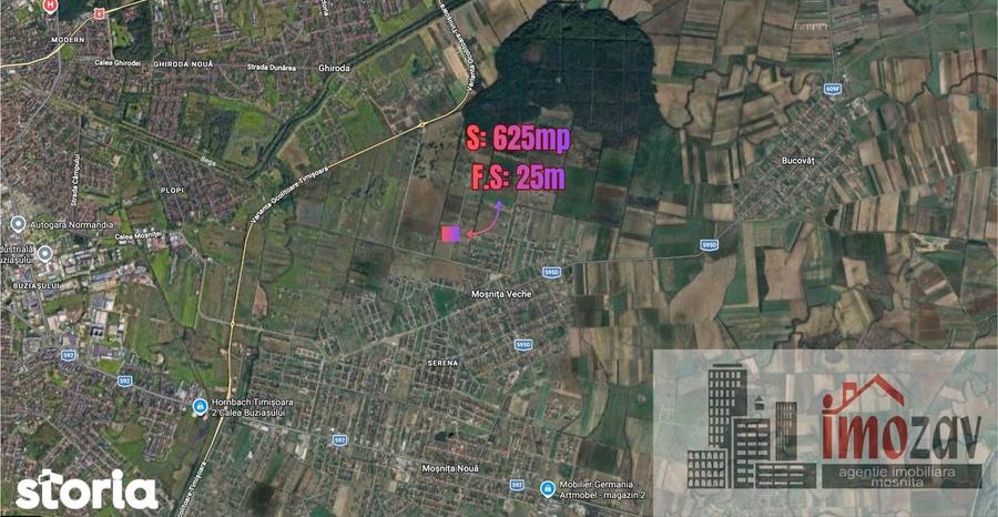 Parcela de vanzare pe Str. Meri?orului Mo?ni?a Veche - 1