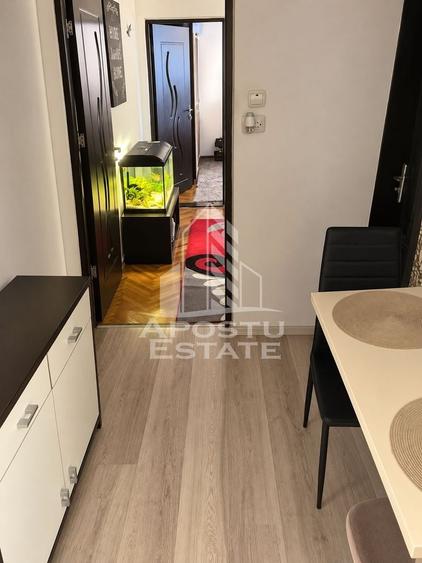 Apartament cu 2 camere semidecomandat, mobilat în Șagului
